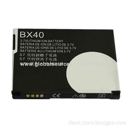 Replacement mobile phone battery BX40 for Motorola V8/U8/U9/V9/V9m/Z8